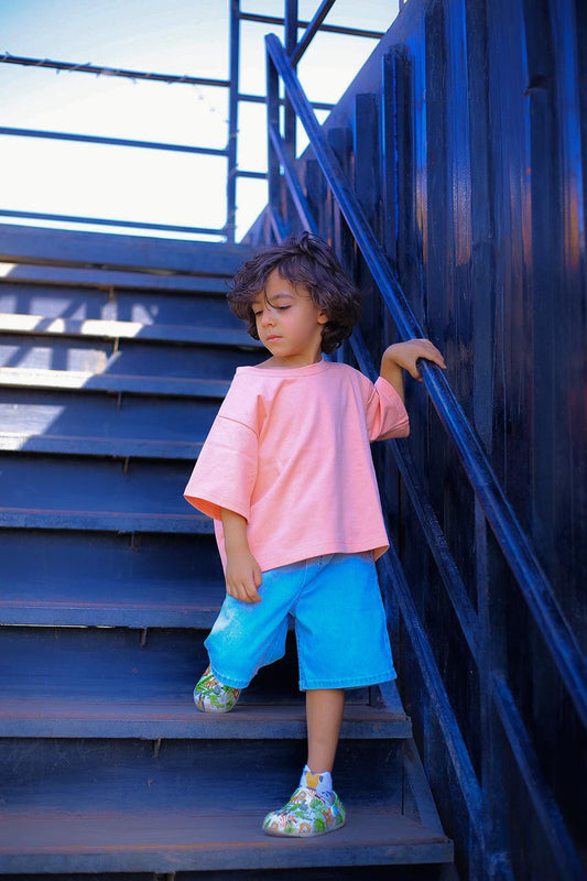 Pink tee