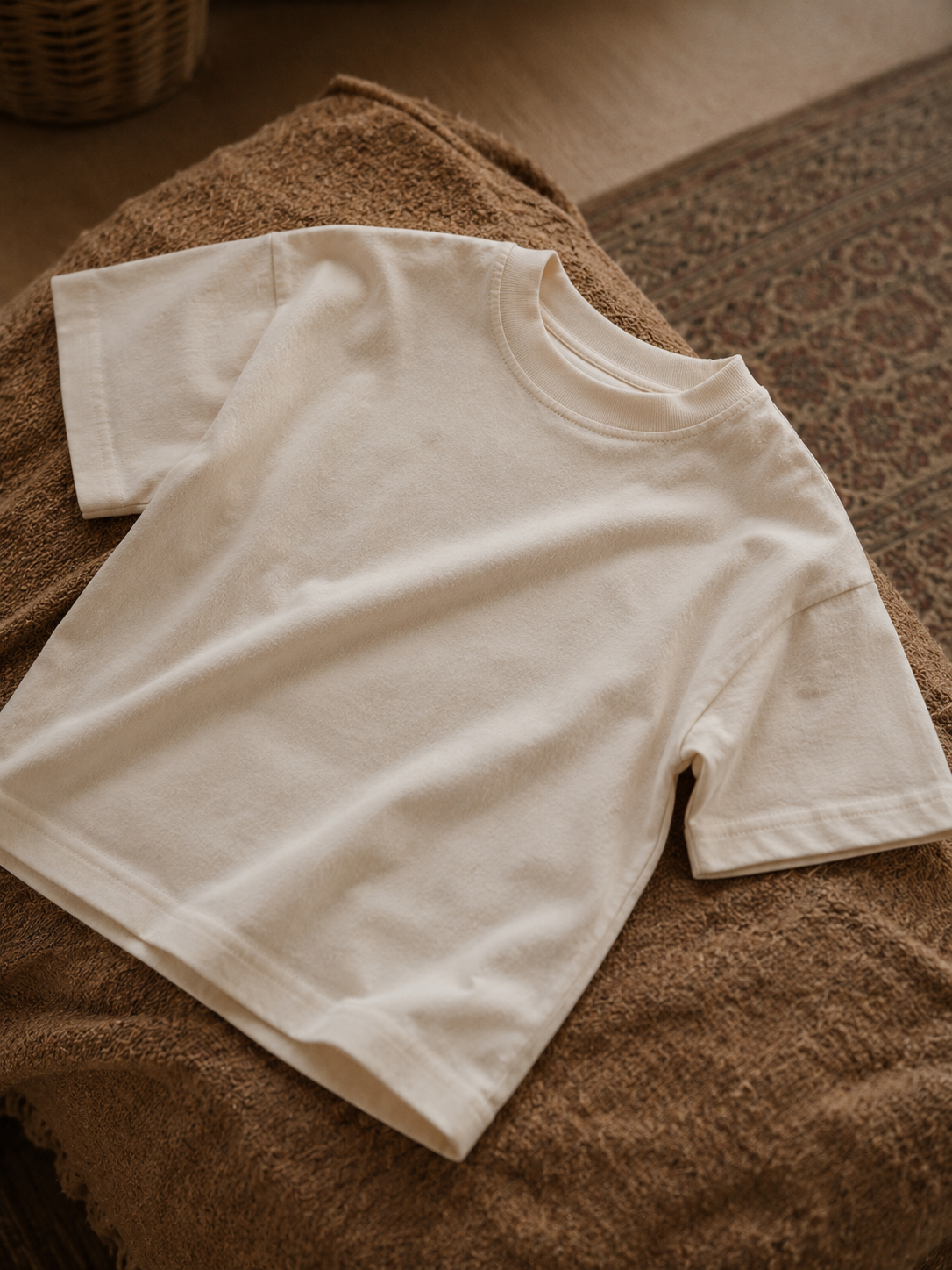 Relaxed Tee — Off White
