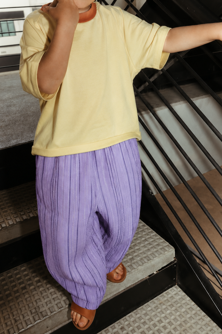 Lilac Stripes Pants