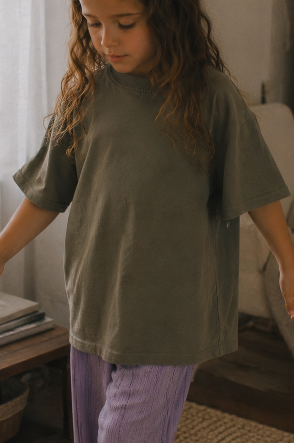 Relaxed Tee — Olive